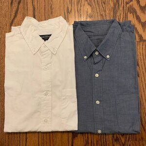 Set of 2 JCrew Long Sleeve Shirts